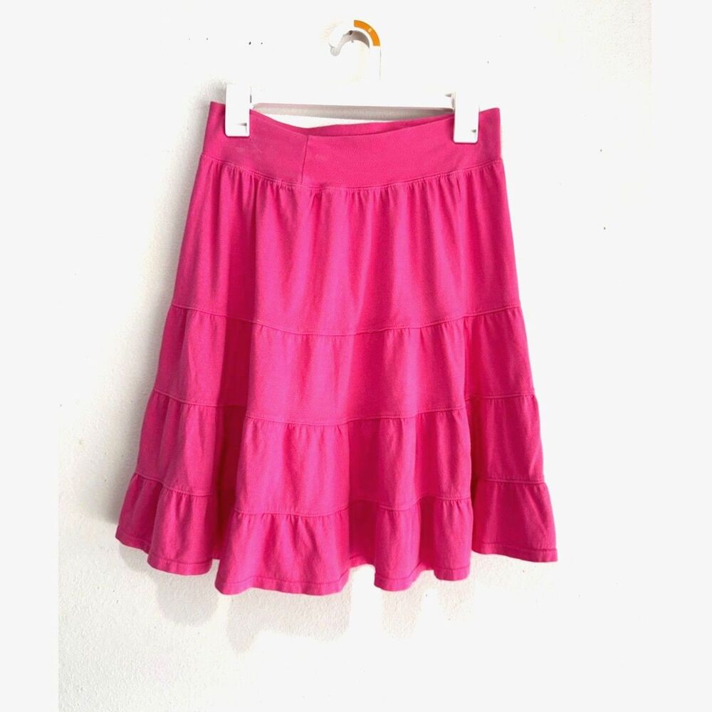 Fresh produce skirt USA made 100% cotton tiered broomstick colorful women S/M - Picture 2 of 5